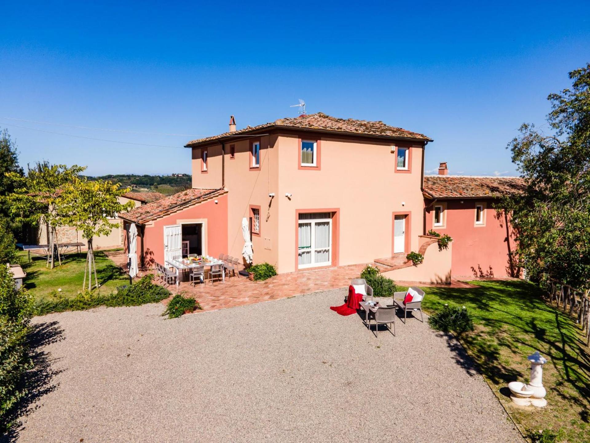 Gorgeous Villa Peccioli, With Private Pool, Ac, Wifi Legoli Dış mekan fotoğraf